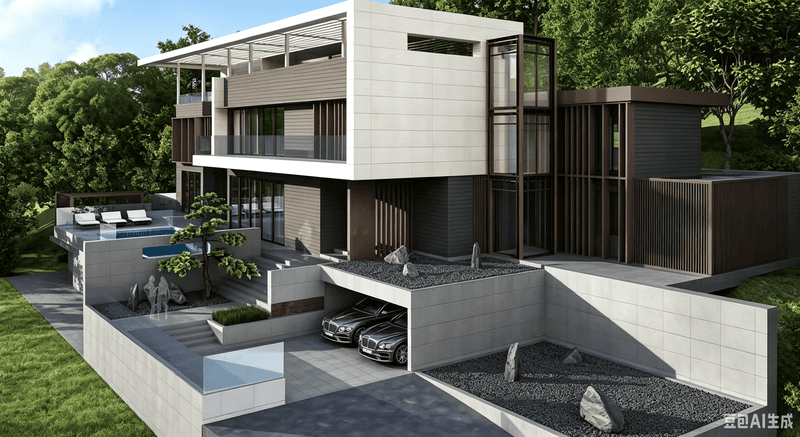 Villa exterior