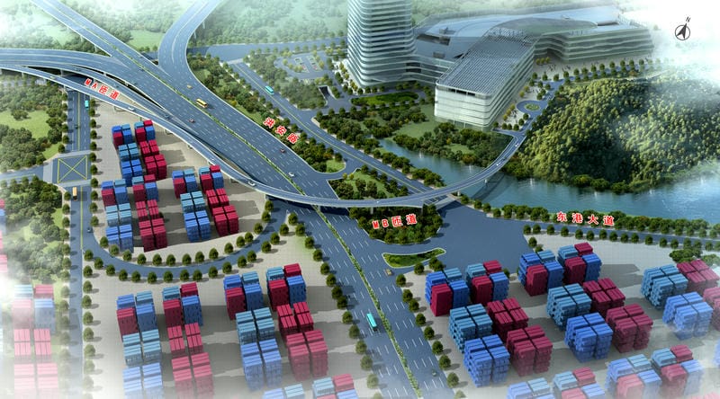 Interchange ramps